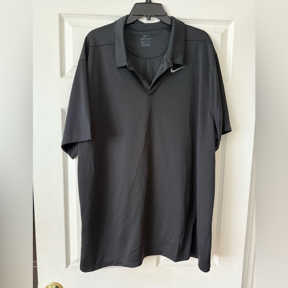 Nike Men's Black Polo Shirt XXL NWOT